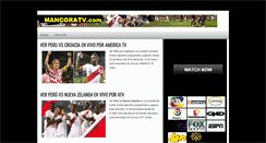 Desktop Screenshot of mancoratv.com